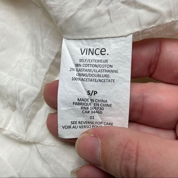 Vince Stretch Frise Asymmetrical Scuba Jacket - Picture 11 of 11